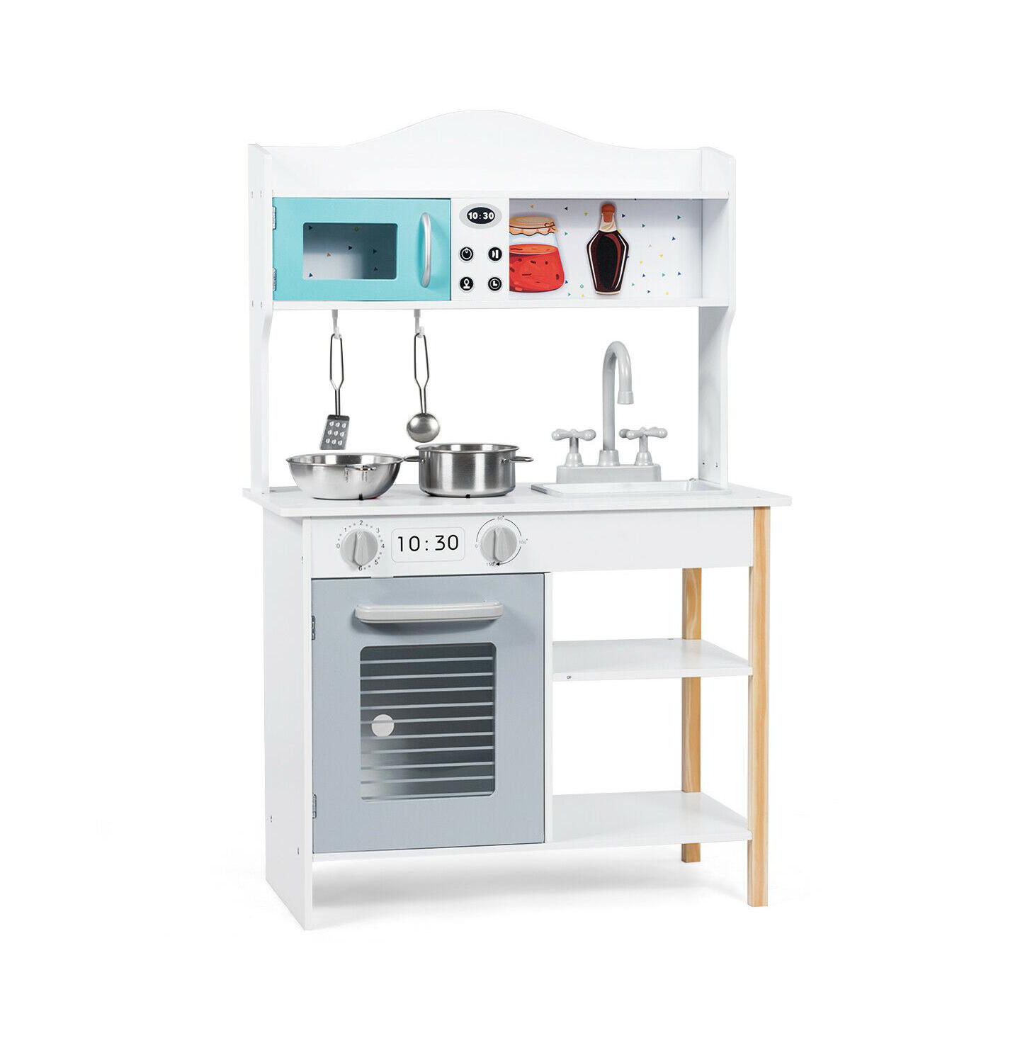 Детский игровой набор SUGIFT Wooden Pretend Kitchen Playset, Ages 3+ — фото 3