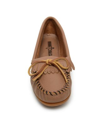 Women's Deerskin Kilty Moccasins