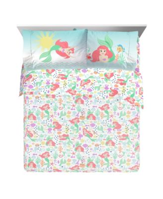 Disney The Little Mermaid Pastel Life Bed Set with Sham