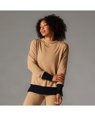 Women's Cozy Funnel Neck Sweatshirt