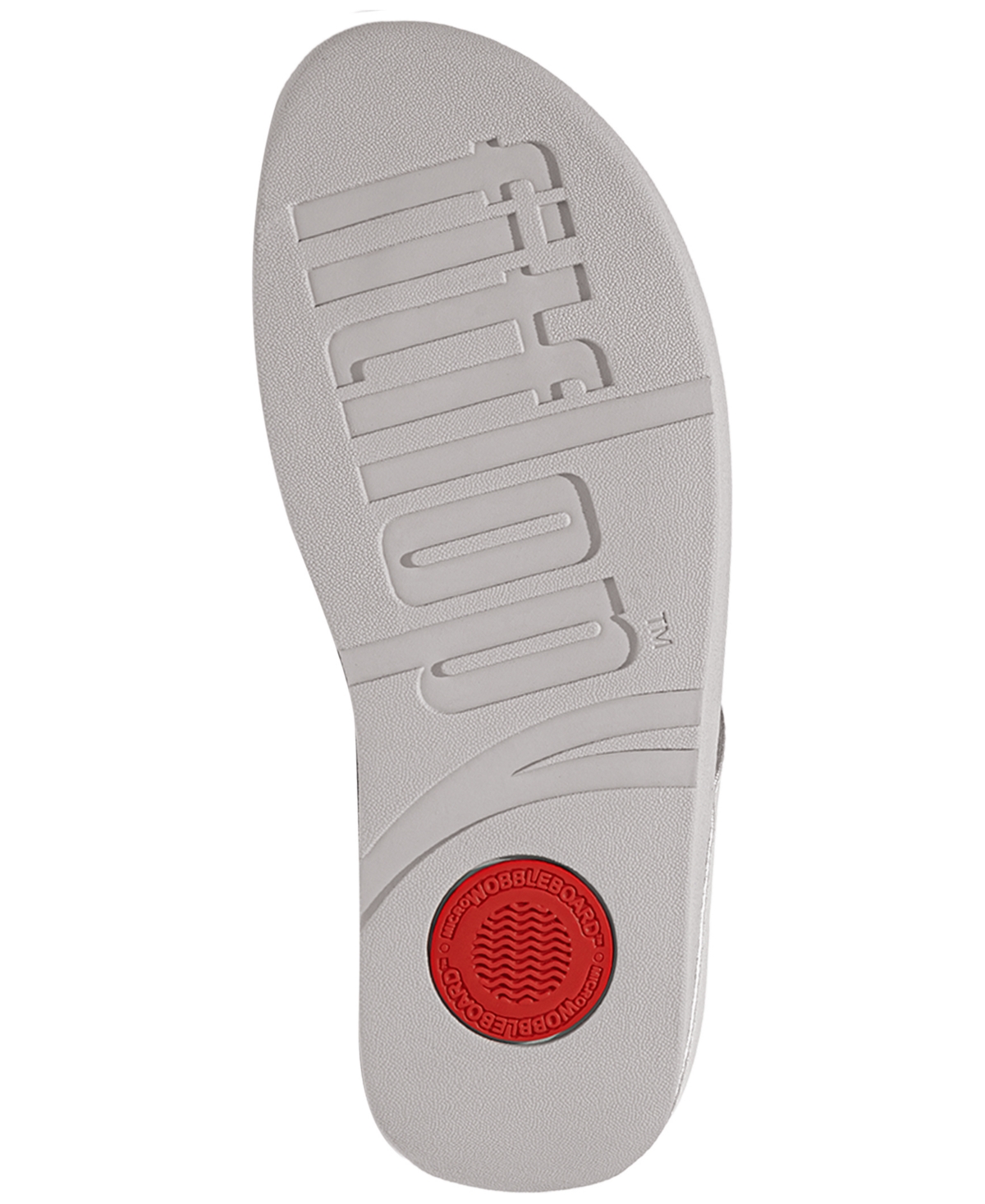 FitFlop Women's Fino Crystal Chain Leather Toe-Post Sandals