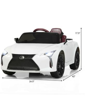 Lexus LC500 Licensed Kids 12V Ride Remote Control Electric Vehicle