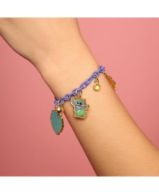 Lilo & Stitch Purple Chain Charm Bracelet