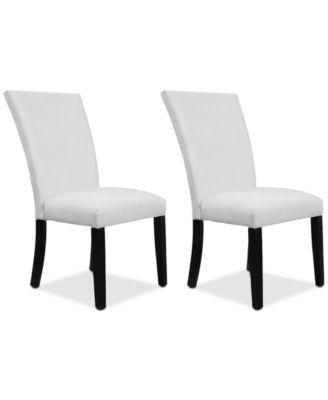 Furniture - Kellet 2 Pc. Faux Leather Dining Chair Set
