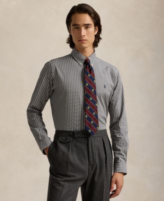 Polo Ralph Lauren - Men's Classic-Fit Gingham Stretch Poplin Shirt