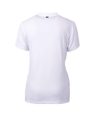 Women's White Iowa State Cyclones Forge Blade V-Neck Top