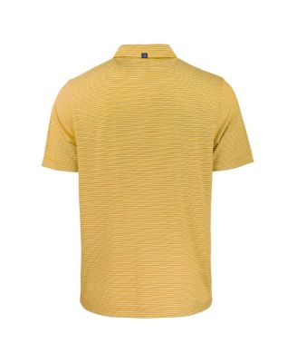 Men's Marquette Golden Eagles Forge Eco Double Stripe Stretch Polo