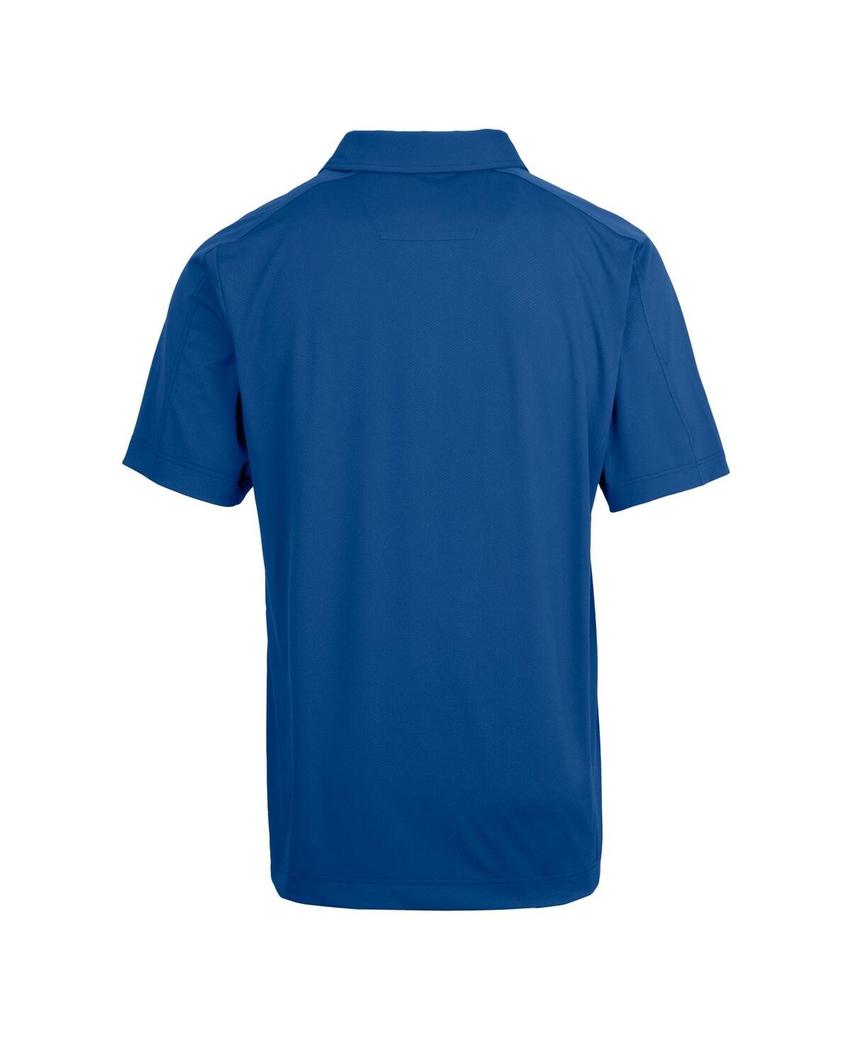 Cutter & Buck Men's Blue Seattle Mariners City Connect Prospect Textured Stretch Polo In Blue