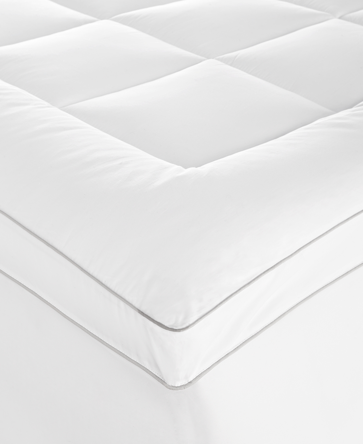 Shop Charter Club Pillowtop Mattress Pad, Full, Exclusively At Macy's In White