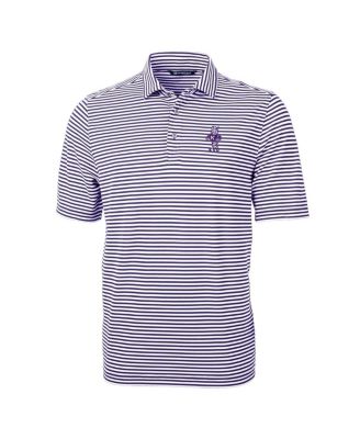 Men's Kansas State Wildcats Vault DryTec Virtue Eco Pique Stripe Polo