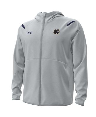 Men's Notre Dame Fighting Irish Unstoppable Performance Fleece Hoodie&nbsp;Half-Zip Jacket