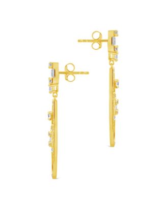 Kendall Cubic Zirconia Drop Earrings