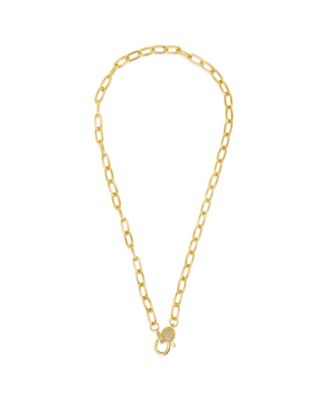 Tay Moonstone Charm Chain Necklace