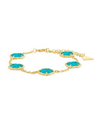 Rose Petal Station Bracelet