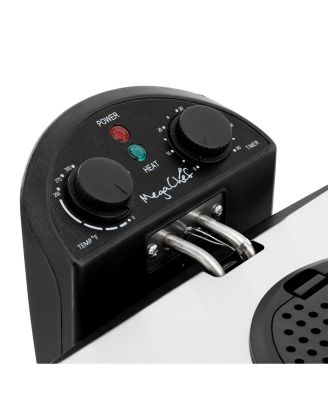 3.17 Quart Stainless Steel Electric Deep Fryer with Timer