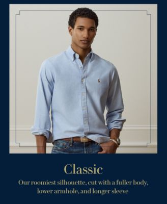 シャツ RALPH LAUREN Classic Fit Stretch Cotton Shirt Classic Fit Cotton-Linen Polo Shirt | Ralph Lauren