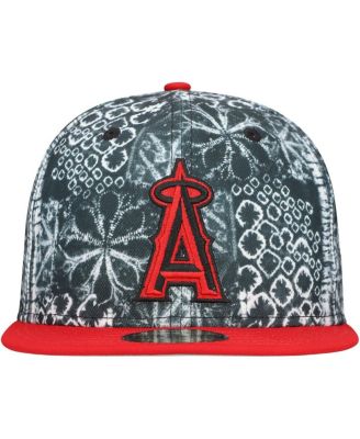 Men's Black Los Angeles Angels Sands 59FIFTY Fitted Hat