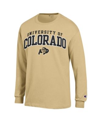 Men's Tan Colorado Buffaloes Property Of Long Sleeve T-Shirt