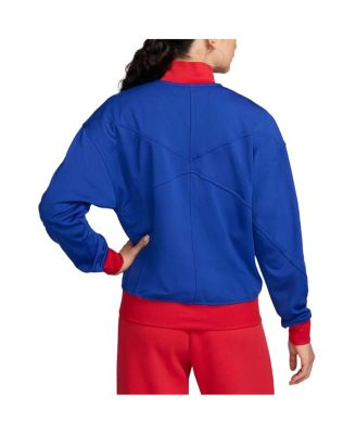 Women's and Men's Royal USMNT 2024 Academy Pro Anthem Full-Zip Jacket