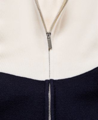 Women's Zip Neck Jumper