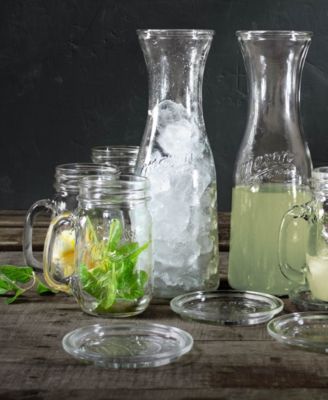 10 Piece Glass Drinkware Set