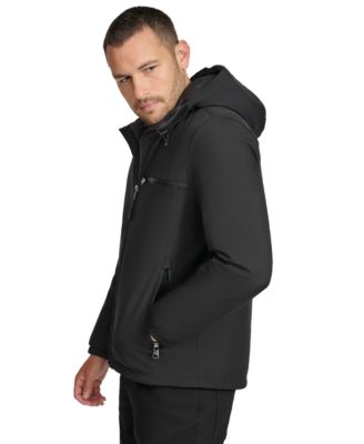 Men's Infinite Stretch Water-Resistant Hooded Jacket