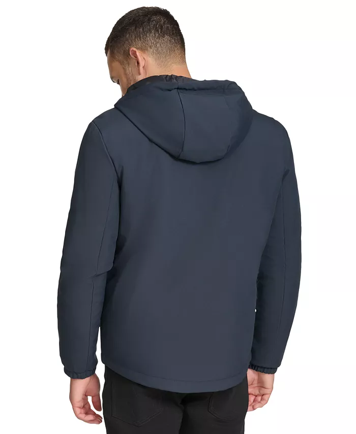 Men's Infinite Stretch Water-Resistant Hooded Jacket - thumbnail 2
