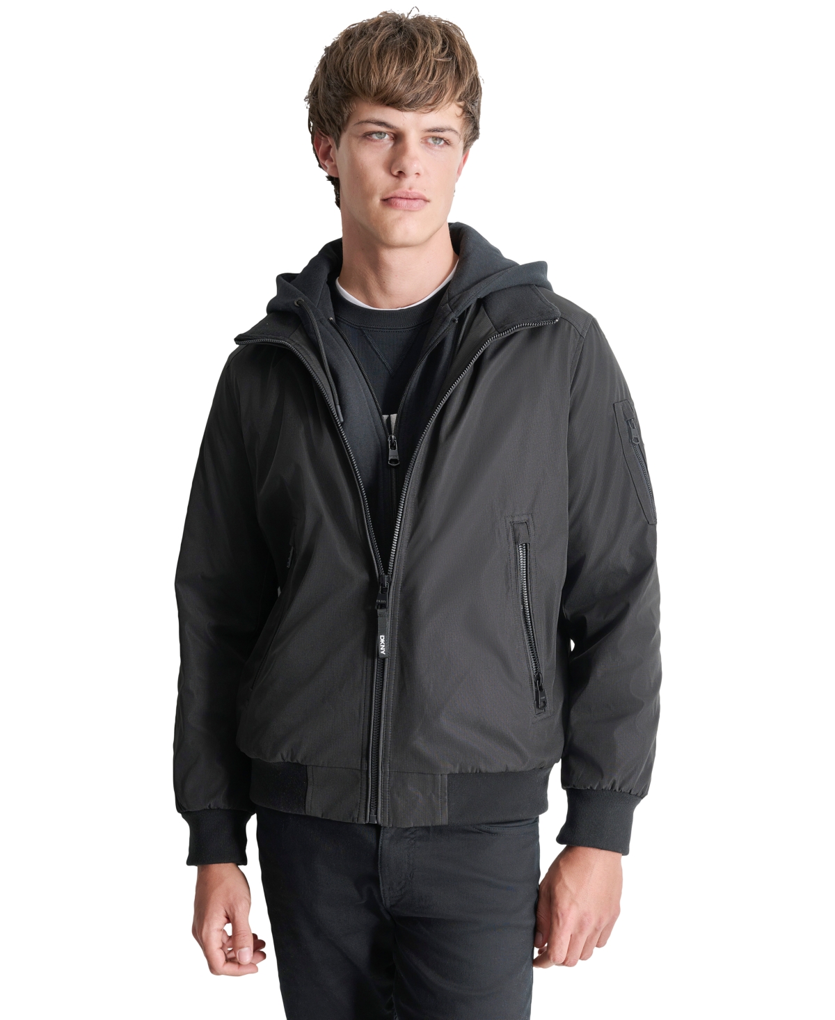 Dkny men's water resistant jacket cheap