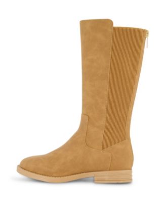 Kenneth Cole New York Little and Big Girls Kelly Stretch Riding Boots