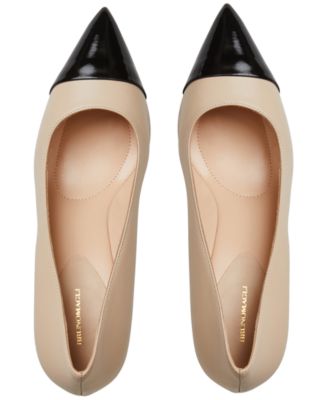 Women's Tara Capped-Toe Pumps