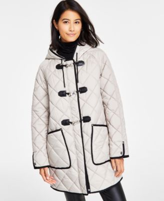 Dkny hooded orders coat