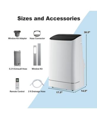 15000 BTU Portable Air Conditioner with APP Control and Heat