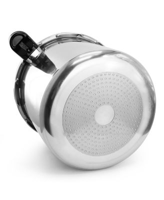 24 Quart Large Capacity Aluminum Stovetop Pressure Cooker for Induction and Gas Stove-Tops