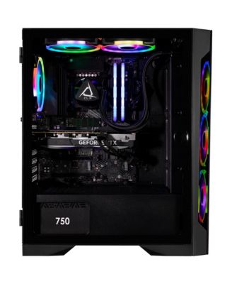 SET Gaming Desktop - Liquid Cooled Intel Core i9 14900KF 3.2GHz 24-Core Processor, 32GB DDR5 Memory, GeForce RTX 4070 SUPER 12GB GDDR6X Graphics, 1TB SSD, 4TB HDD, WiFi, Windows 11 Home 64-bit