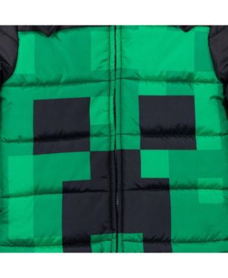 Boys Zip Up Winter Coat Puffer Jacket