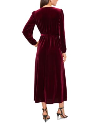Petite Velvet Dress