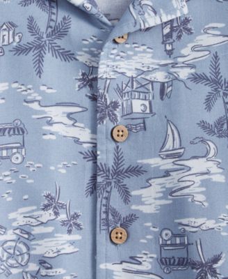 Toddler Boys 2T-4T Scenic Short Sleeve Shirt & Print Shorts Set, Created for Macy's