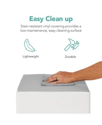 4-Piece Kids Climb and Crawl Soft Foam Block Playset Structures for Child Development