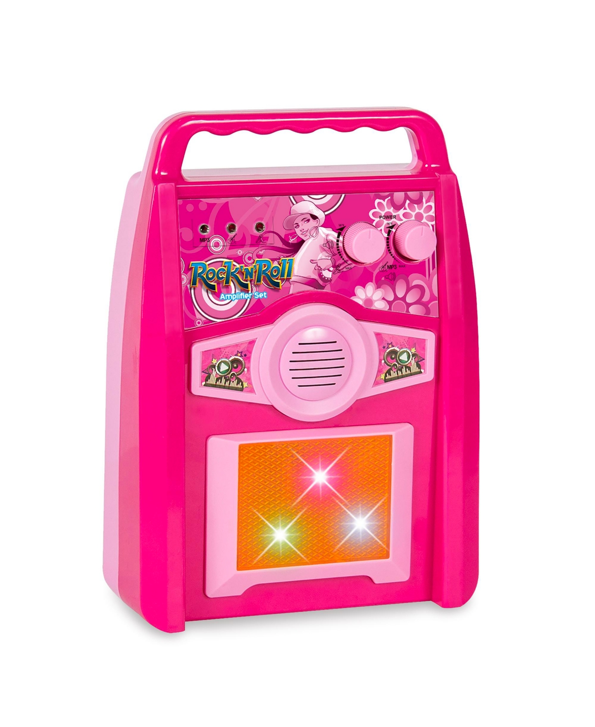 Best Choice Products Kids Electric Musical Guitar Toy Play Set w/ 6 Demo Songs, Whammy Bar, Microphone, Amp, Aux