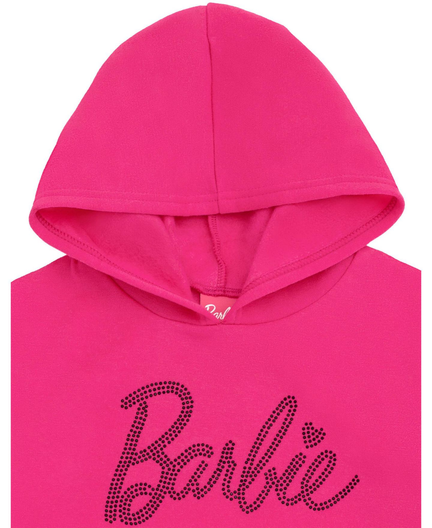 Худи Barbie Fleece Pullover для девочек, цвет: Розовый — фото 4