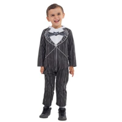 Toddler Boys Disney Jack Skellington Zip Up Coverall Newborn to