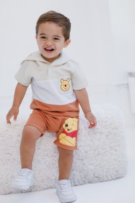 Baby Boys Pullover Hoodie and French Terry Shorts