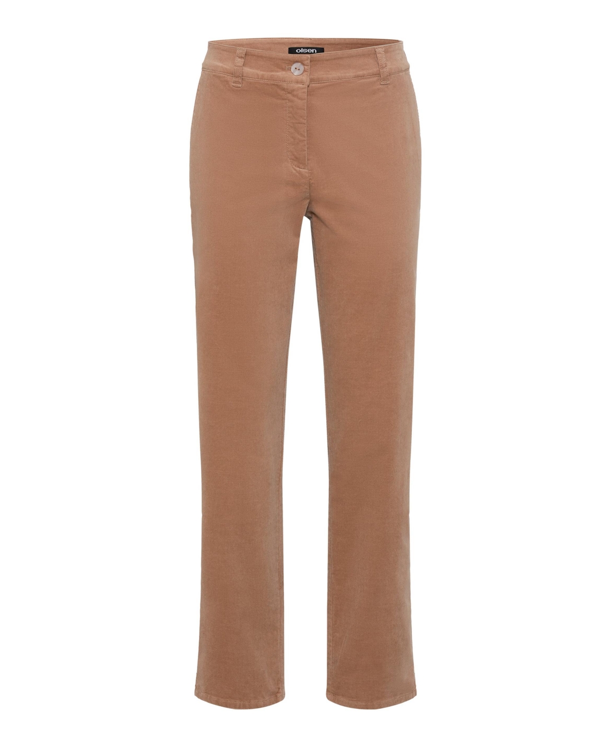 Olsen Women's Lisa Fit Straight Leg Uncut Cord Trouser