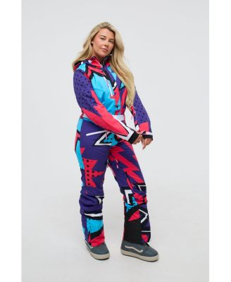 Women's Fresh Prince Curved Female Ski Suit