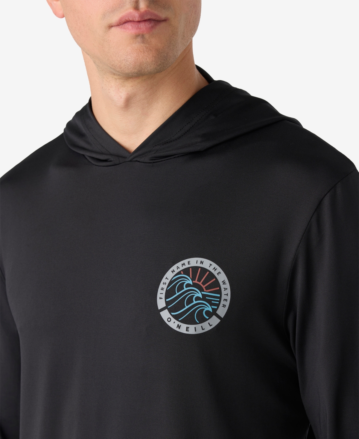 O'Neill Trvlr Upf Long Sleeve Hoodie - Black 2