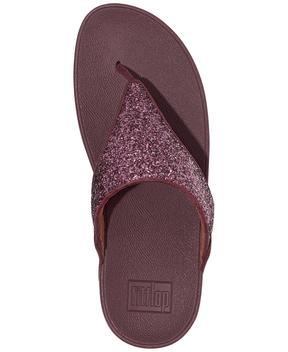 FitFlop Women's Lulu Glitter Toe-Thongs Sandal
