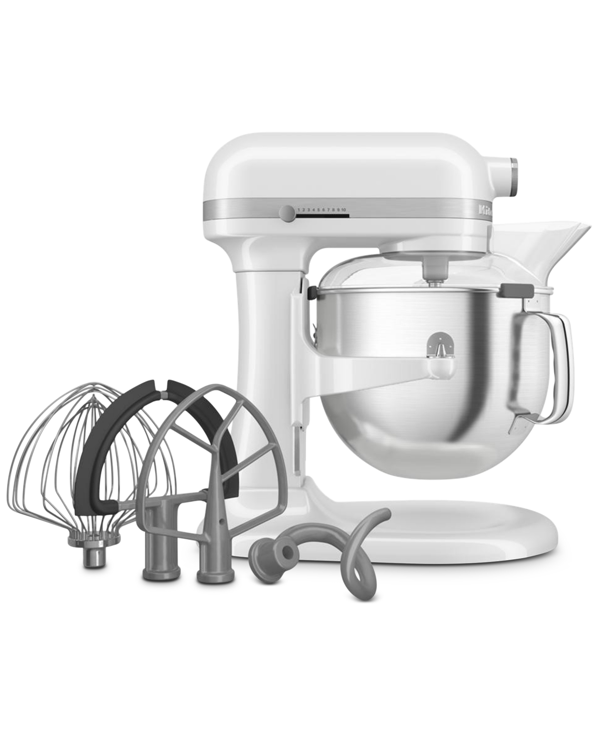 Kitchenaid 7-quart Tilt Head Stand Mixer In White