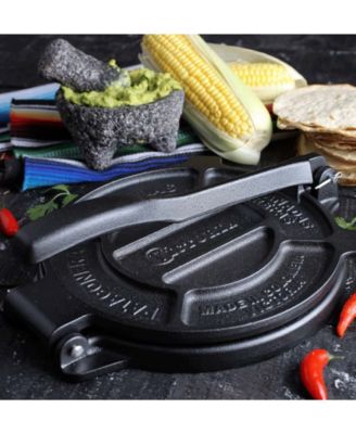 Cast Iron Tortilla Press 6.5 IN Seasoned