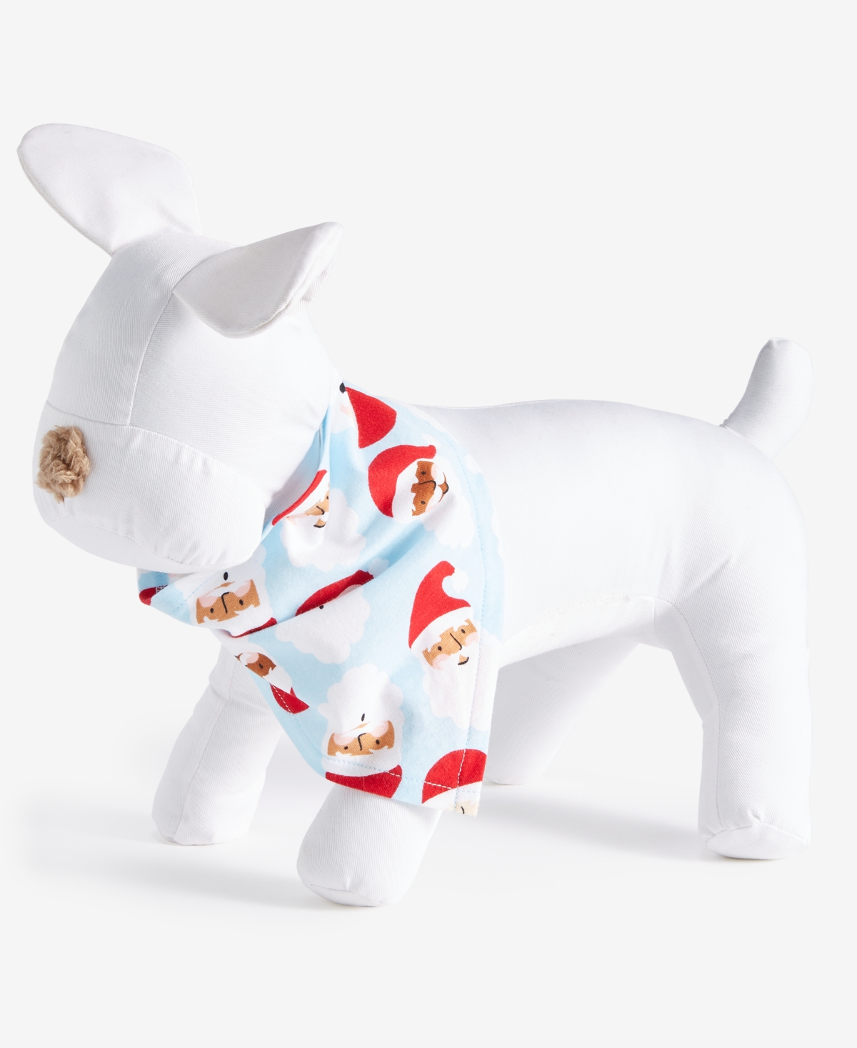 Santa Cotton Matching Family Pet Bandana, Created for Macy's - Santa Toss
