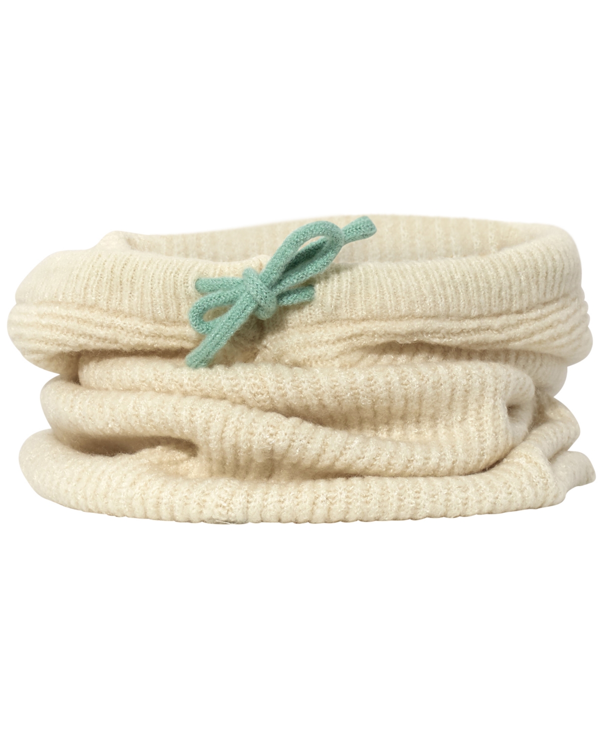 Echo 23 Cozy Ribbed Knit Balaclava With Hood In Ivory